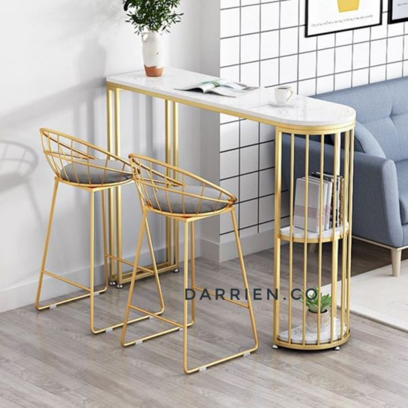 set meja dan kursi bar | meja bar murah minimalis