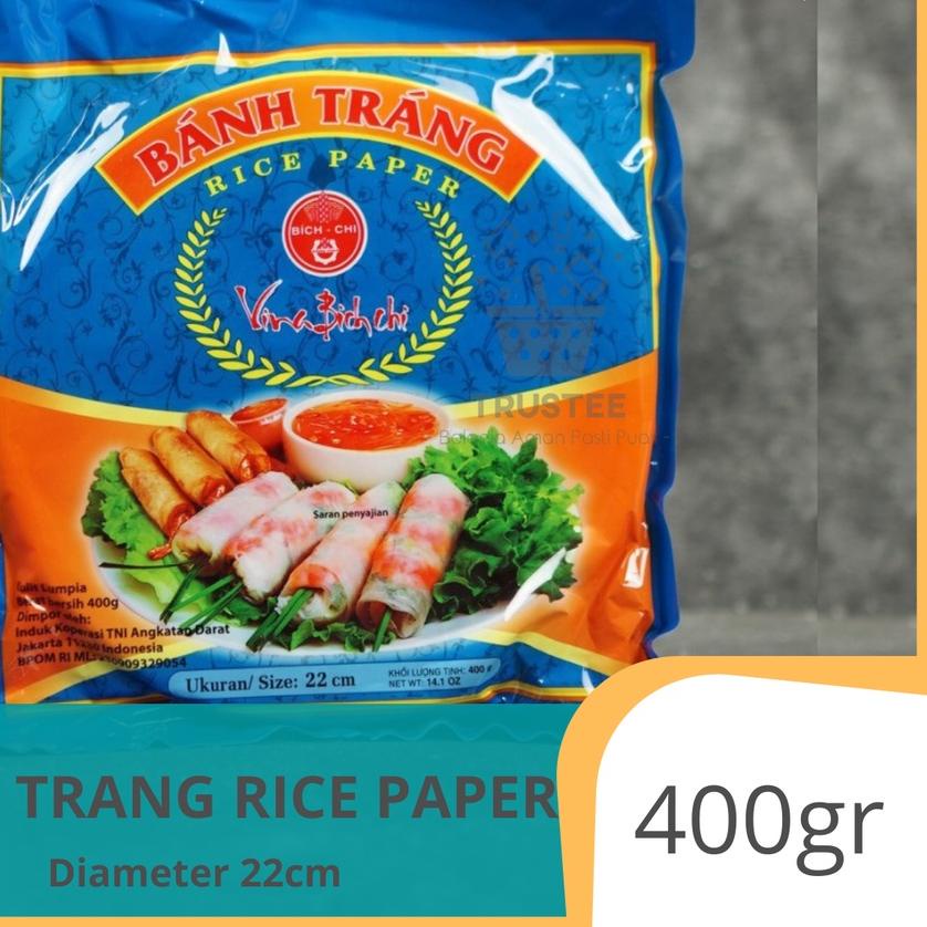 

☎ Banh Trang Vietnam Rice Paper 400gr 22cm - Kulit Lumpia Vietnam - Spring Roll - Salad Wrap ♠