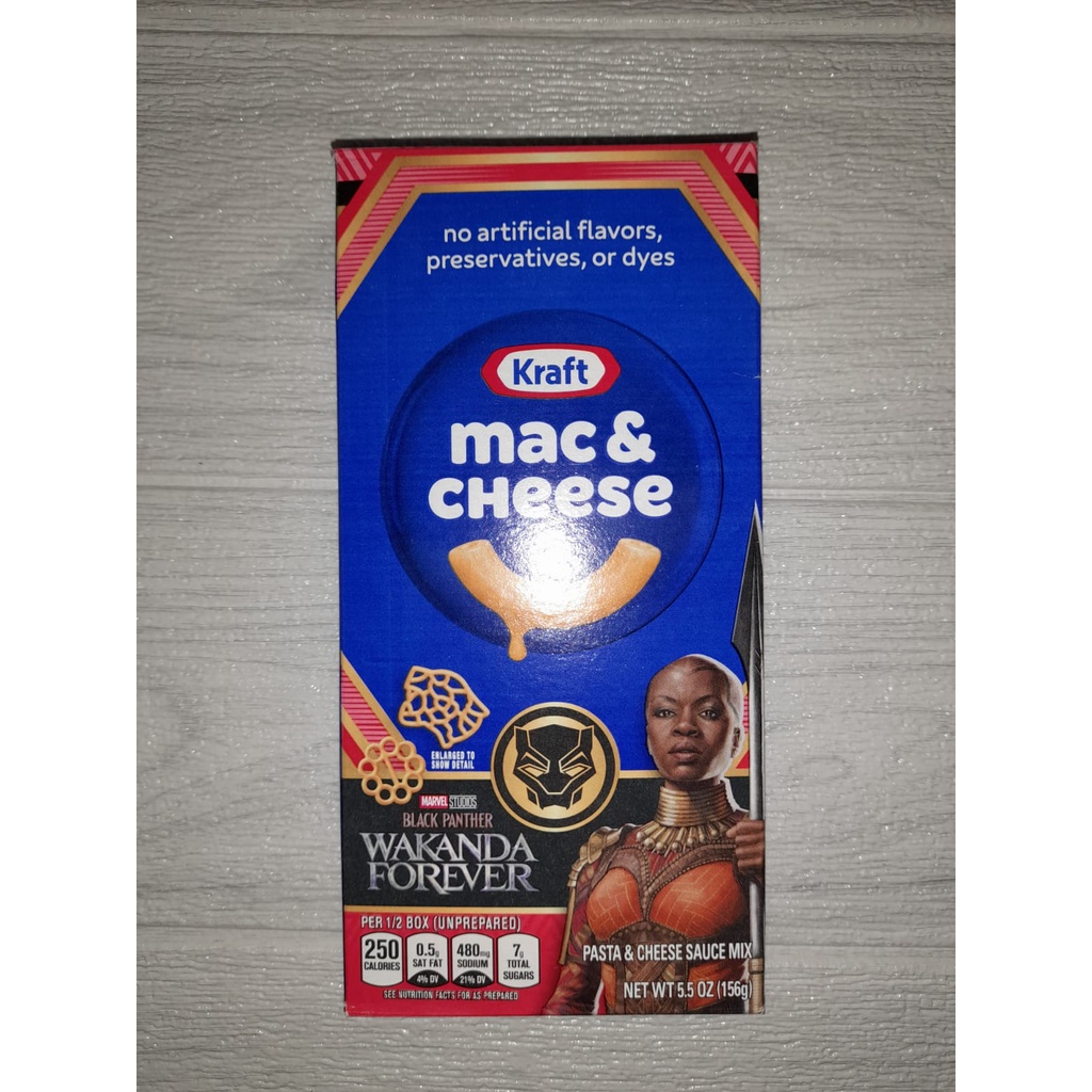 Kraft Mac &amp; Cheese Wakanda Forever