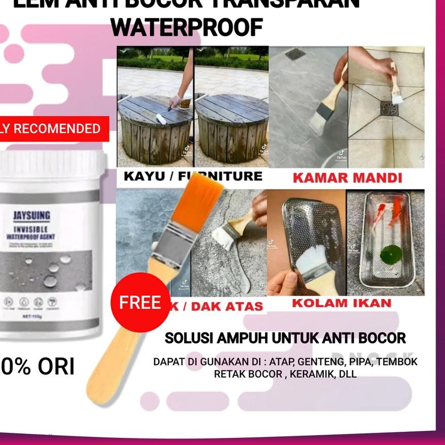 ➺ Lem Jaysuing Spray Anti Bocor Kramik Kamar Mandi Ivisible ○