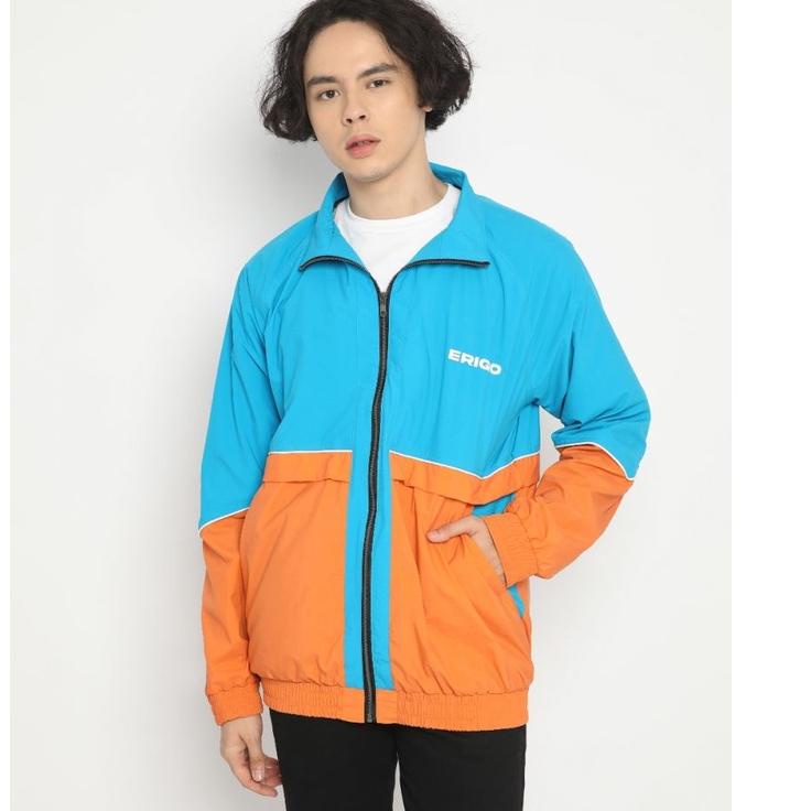 Promo Erigo Windbreaker Alucier Blue ❁mreღ