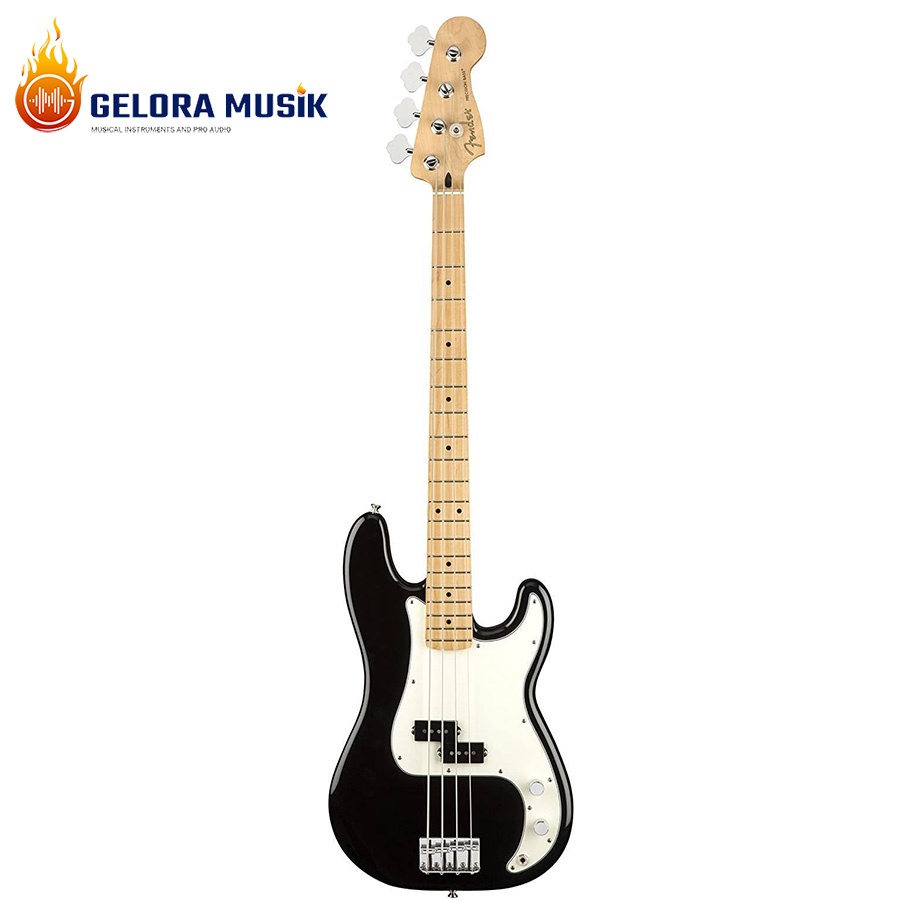 Gitar Bass Fender American Professional 5-String Precision, Maple FB, Black