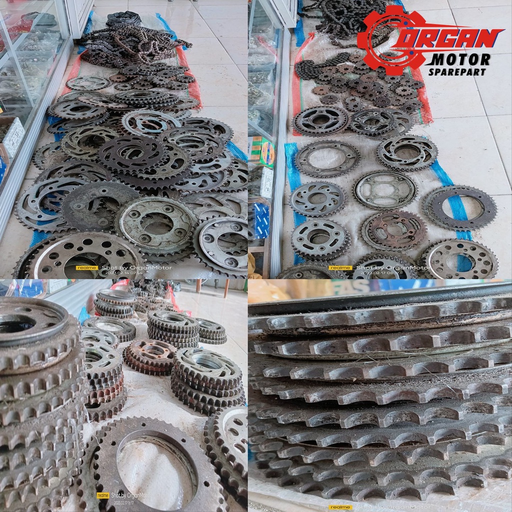 COD Gir Set Motor Bekas tebel barang sortiran