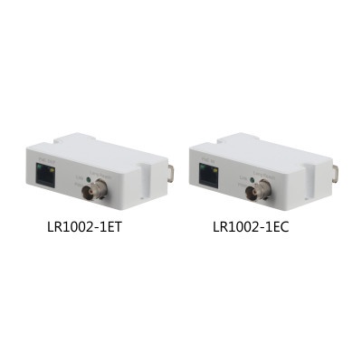 DAHUA LR1002-1EC SINGLE PORT LONG REACH ETHERNET OVER COAXIAL EXTENDER