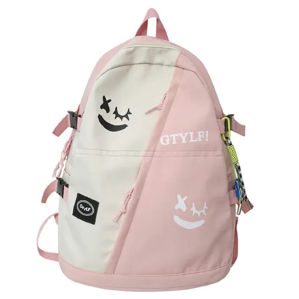 RANSEL YEONG - Tas Ransel Backpack Fashion Kanvas Mormon