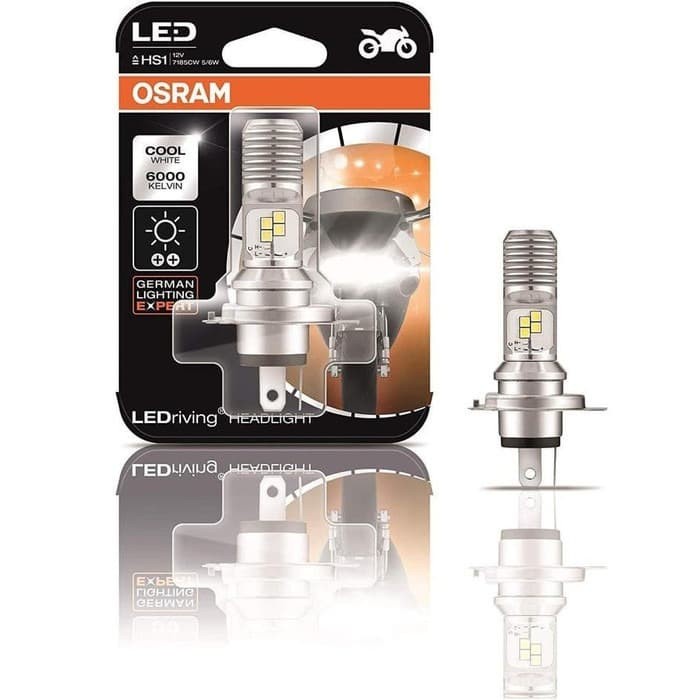 BOHLAM LAMPU DEPAN OSRAM HS1 / H4 WARNA PUTIH