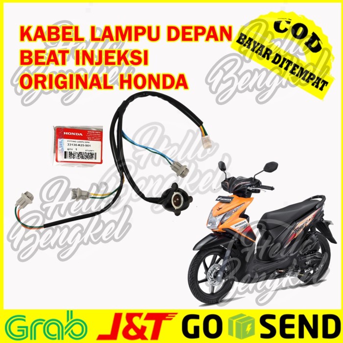 Baru Kabel Dudukan Lampu Beat Fi Injeksi Beat Fitting