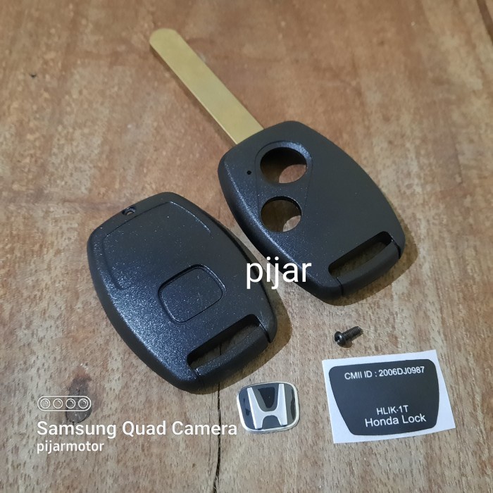 "'''] Casing Bahan Kunci Duplikat 2 Tombol Jazz City Mobilio Brio Freed