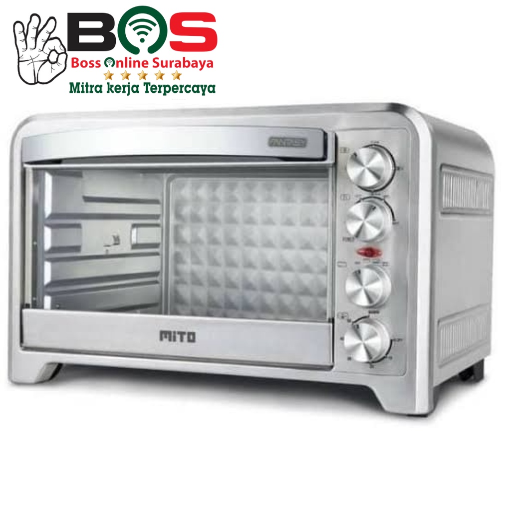 Mito Oven Electric Oven Mito Fantasy Kapasitas 33 Liter MO-888