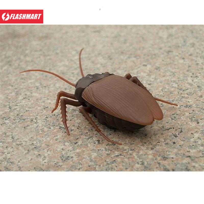 Flashmart Giant Roach Mainan Prank Kecoa Dengan Remot Kontrol - H1