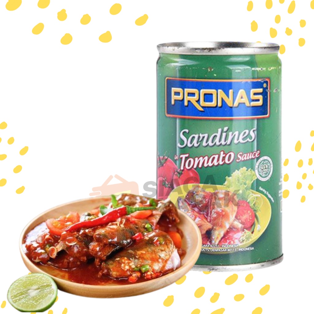 

Pronas Sarden Saus Tomat Premium 155gr