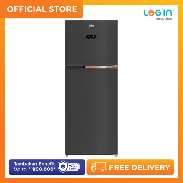 Beko Kulkas 2 Pintu RDNT401E50VK 375 Liter Inverter