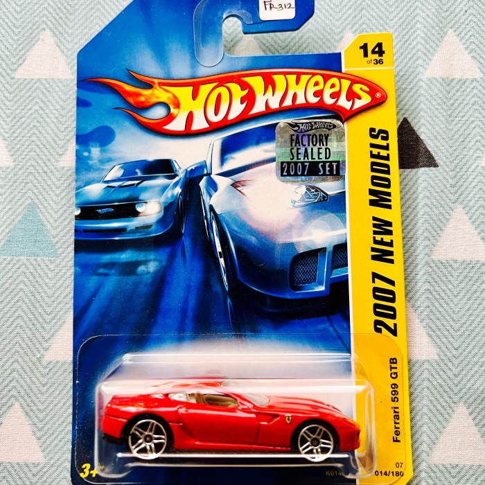 HOT WHEELS FERRARI 599 GTB FACTORY SEALED TERBARU