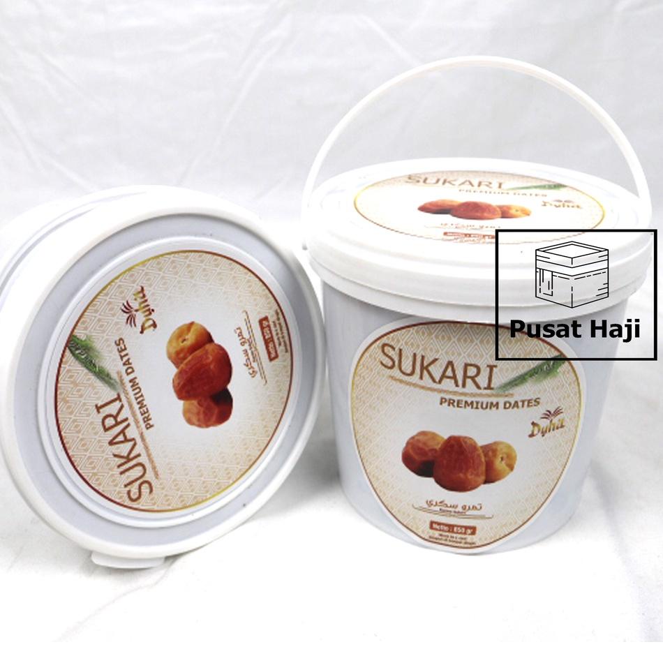 

➴ Kurma Raja Sukari Basah Ember 850gr Premium Asli Sukkari 100% 850 Gram ☈