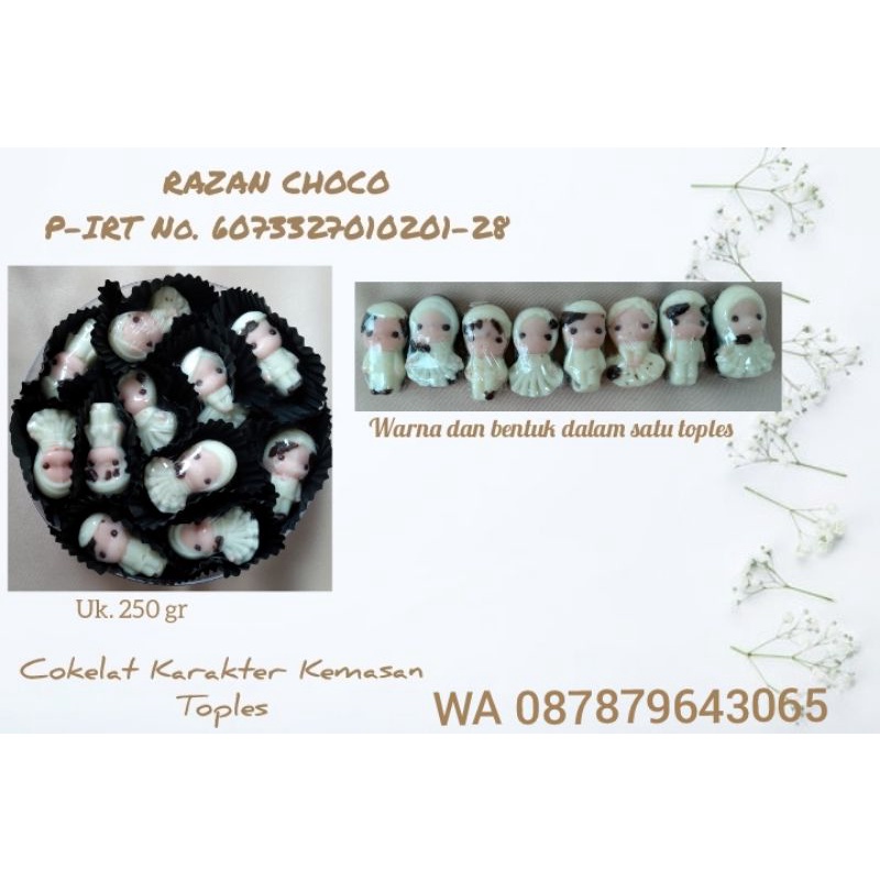 

COKELAT KARAKTER/COKELAT PRALINE/COKELAT LEBARAN/COKELAT GIFT/COKELAT HAMPERS/COKELAT KARAKTER TOPLES/COKELAT LUCU/COKELAT UNIK