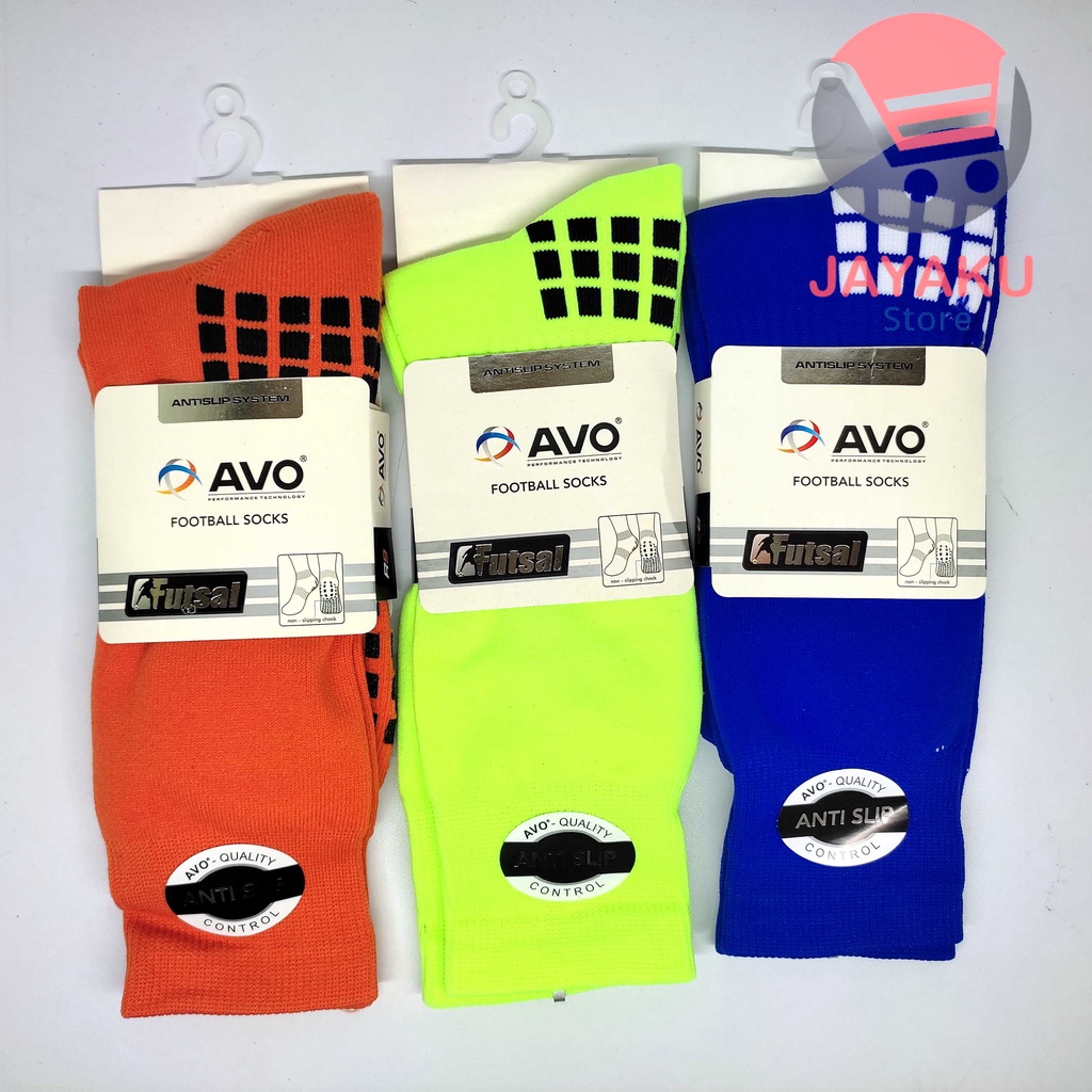 AVO KAOS KAKI OLAHRAGA BOLA FUTSAL PREMIUM ANTI SLIP