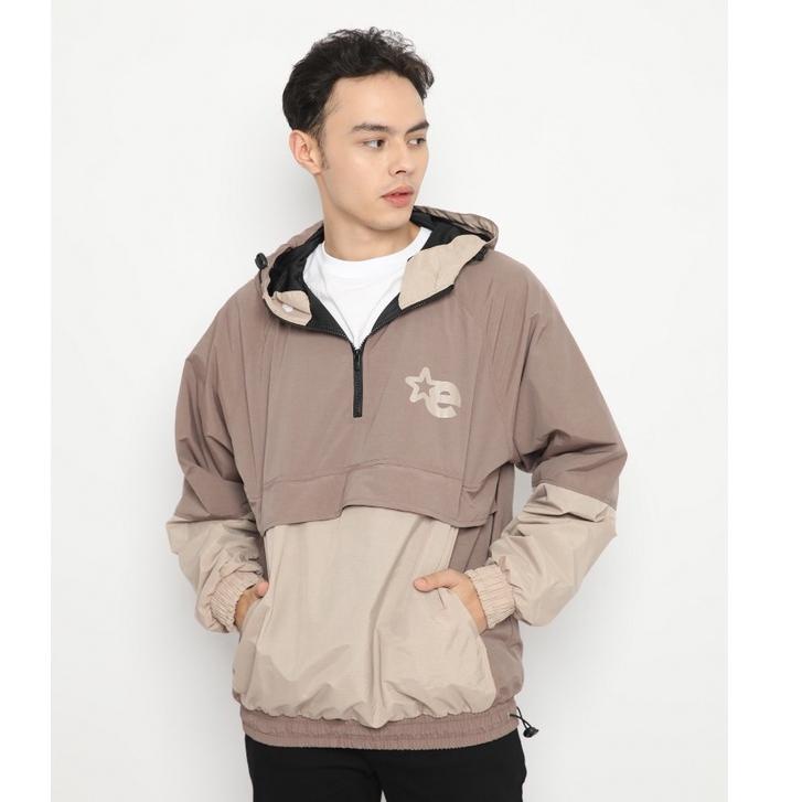 BOOMING Erigo Anorak Jacket Elthia Charcoal