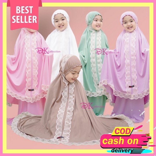 Mukena Anak Balita Dan Tanggung Mukena Asadella Original Sanaya Kids Mukena Anak Perempuan Karakter 