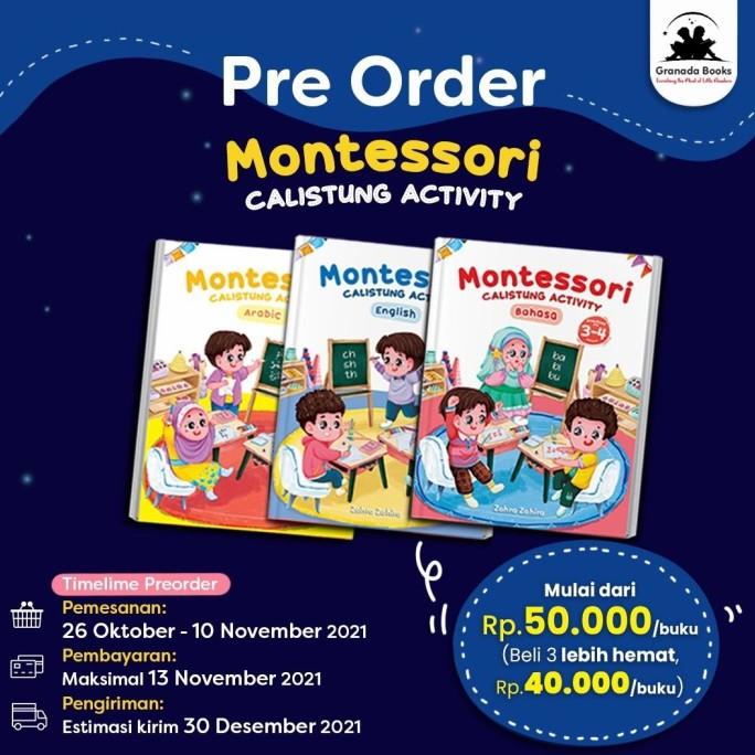 

Buku Aktivitas Montessori Calistung Activity Workbook