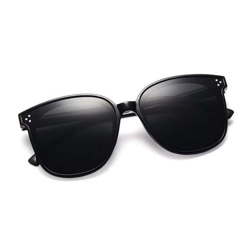 Kacamata Hitam Wanita Frame Ukuran Besar Persegi Kecamata Sunglasses Model Korea Fashion Unisex Style Kaca Mata Elsa Andin