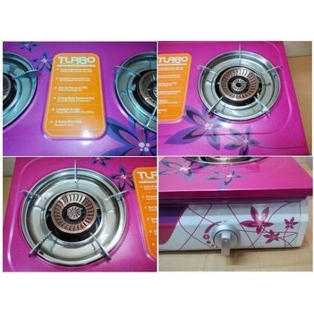 [ Turbo ] Kompor Gas Turbo Gs 2088 / 2 - Pink - Berkualitas & Garansi
