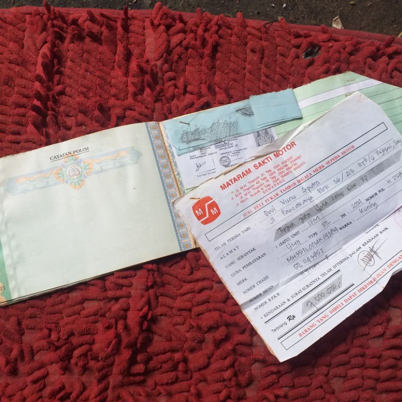 Surat mio 2004 kuning