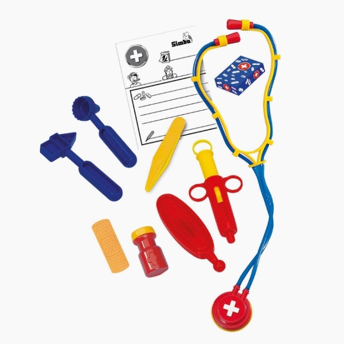 Simba Doctor Set In A Suitcase Mainan Dokter #Original