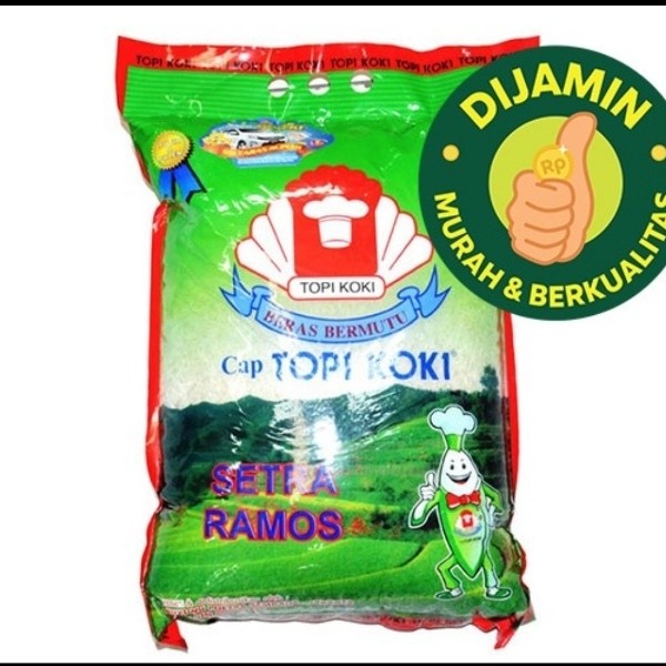 

beras topi koki sentra ramos 5 kg