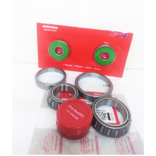 paket diskon Bearing laher universal matic bebek honda + komstir comstir racing banbu beat vario revo supra scoopy dll + genuk