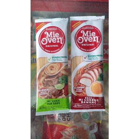 

Mie Oven Siap Saji goreng atau Kuah