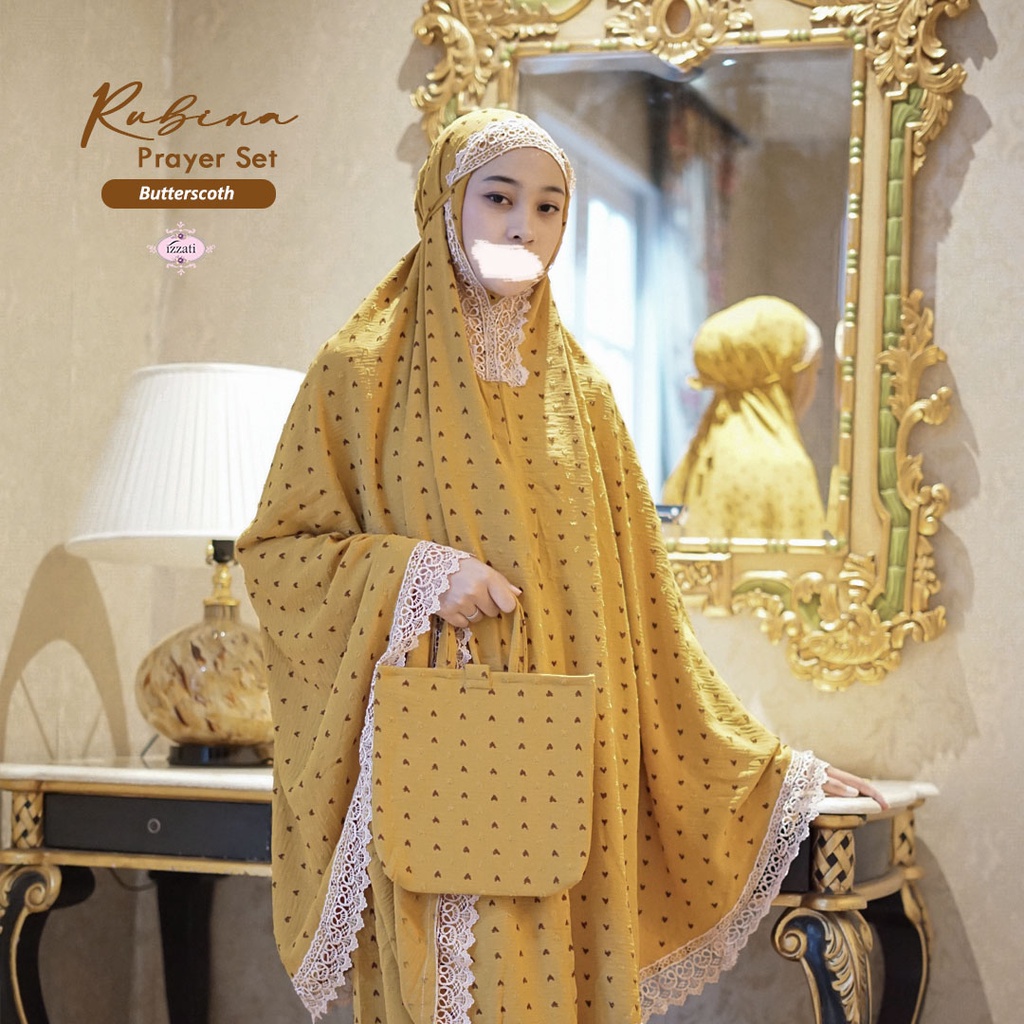 Mukena Jumbo Rubina Pringkle Premium