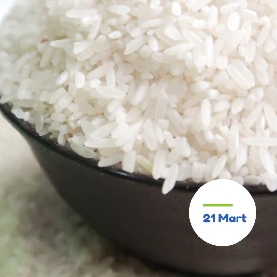 

☼ Beras Putih - Organik - Kemasan 5kg ☎