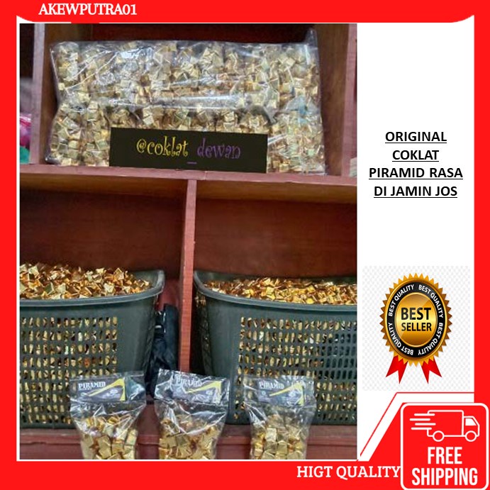 PIRAMID COKLAT 1KG BAHAN SILVERQUEEN MIX COKLAT KILOAN/COKLAT PIRAMID 1KG LEMBURAN COKLAT SILVERQUEEN