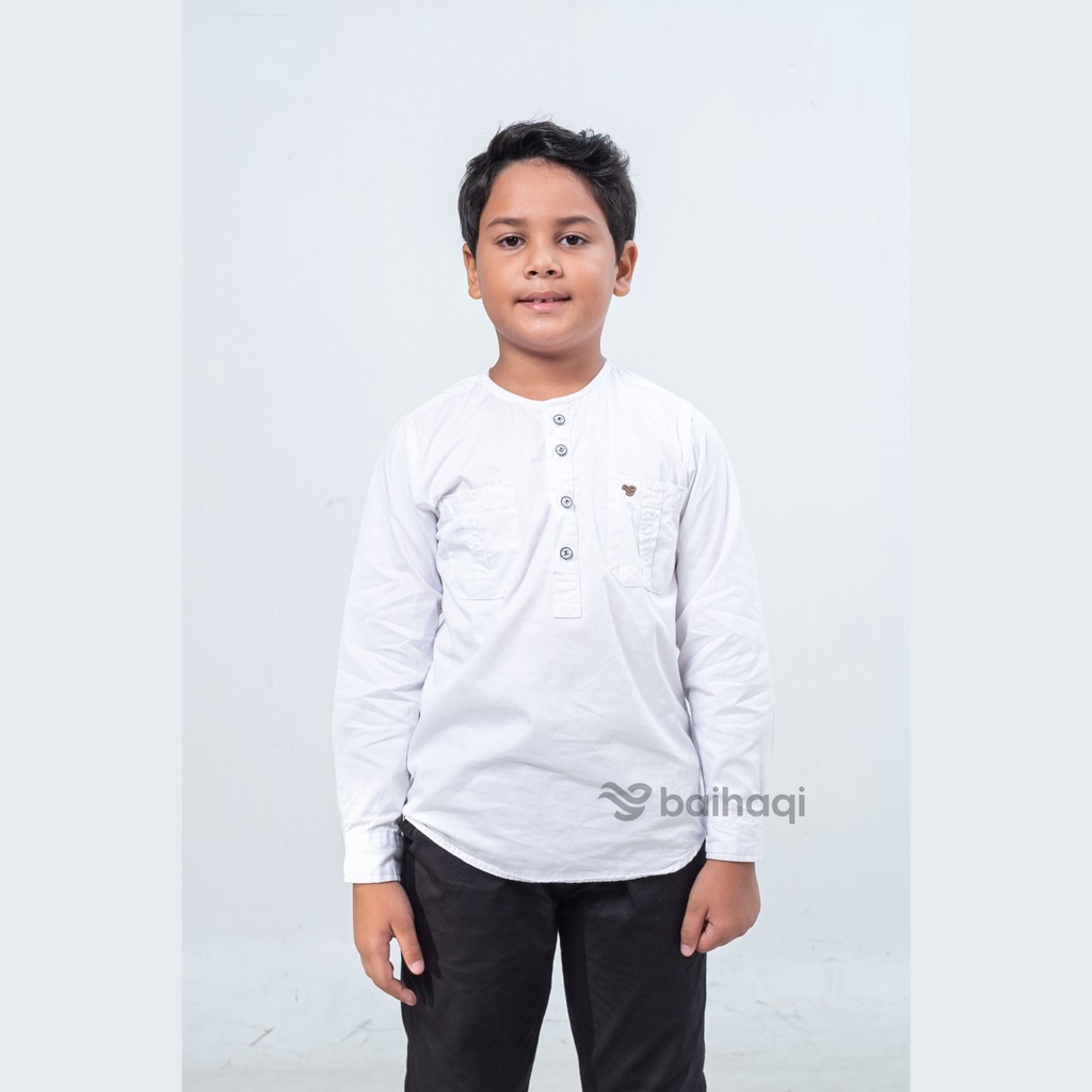 Baihaqi Koku Couple Sofian White Lengan Panjang BCAD4B