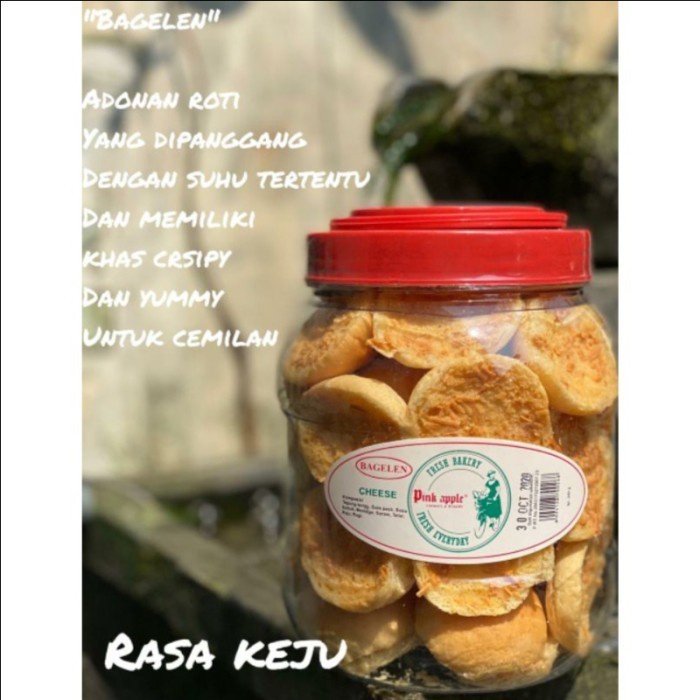 

PINK APPLE BAGELEN CHEESE KEJU 240G