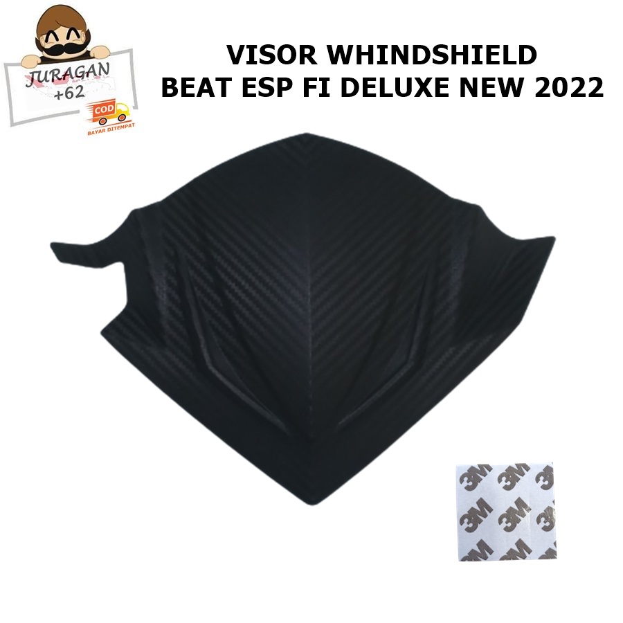 VISOR BEAT FI ESP DELUXE NEW 2022 WINDSHIELD WINSIL PNP