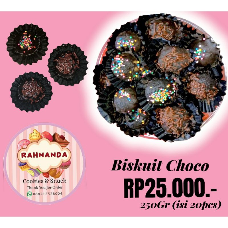 

Kue Murah Lebaran Cemilan Biskuit Choco 250gr