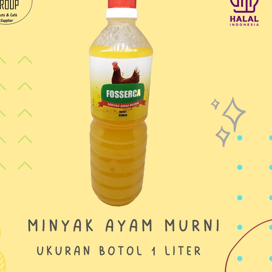 

Serba diskon Minyak Ayam MURNI untuk Masak / Chicken Fat Cooking Oil for Cooking 1 Liter