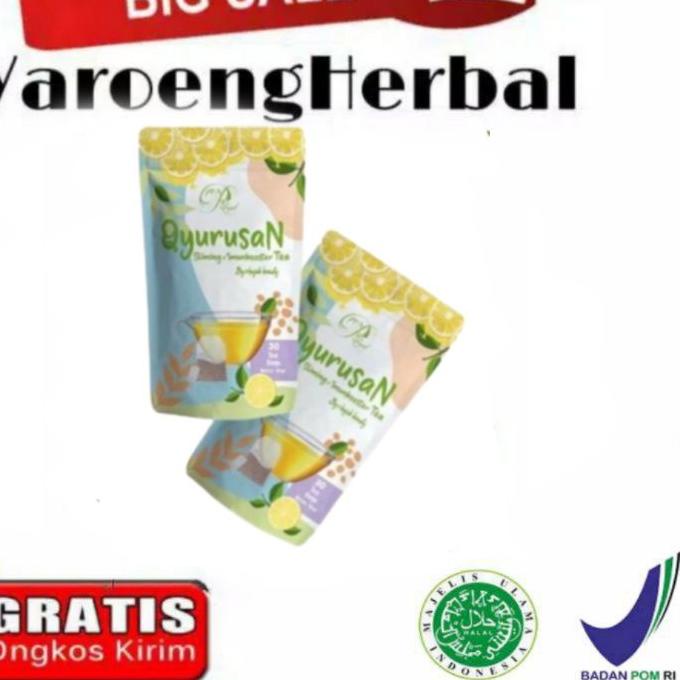 

✼ QYURUSAN SLIMING TEA AND IMUN BOOSTER BY RHAJAB ❉