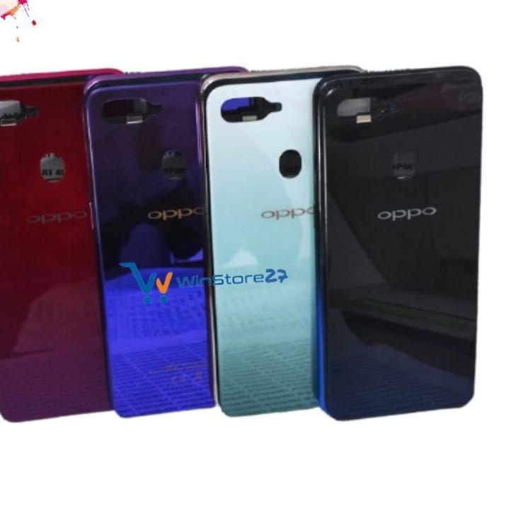 ➻ KESING HOUSING FULLSET OPPO F9 / F9 PRO  BACKDOOR + BEZZEL FULLSET BACKDOOR BACKCOVER TUTUP BELAKA