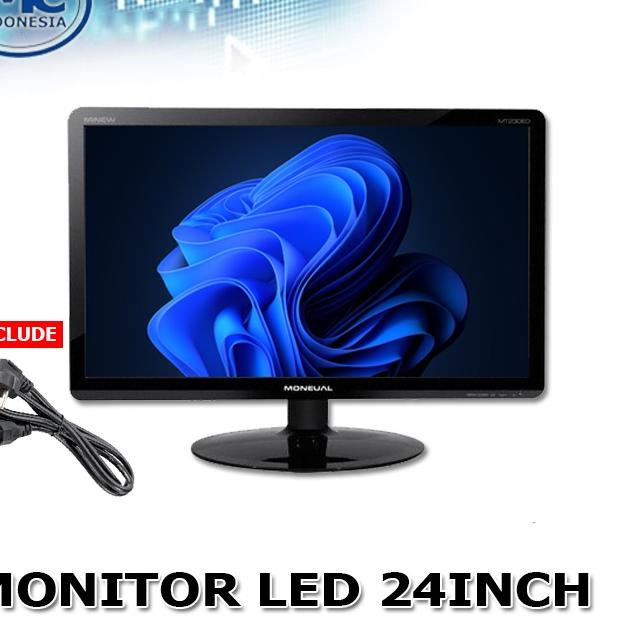 Terlaris LED MONITOR PC 24 Inch / LED KOMPUTER / LED GAMING