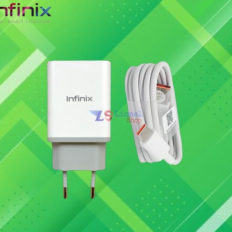 ➶ Charger Infinix Original Type C Fast Charging Infinix Note 8 - Note 10 Pro - Note 11 Nfc - Hot 11 