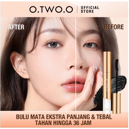 O.TWO.O Gold Mascara Instant Oversize Volume Mascara