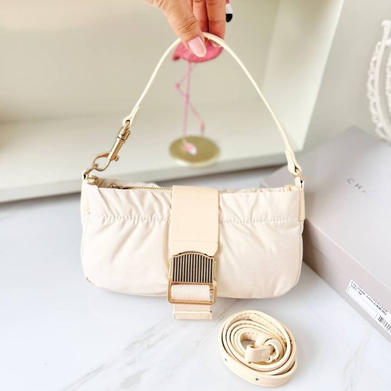 TAS WANITA SLING SHOULDER ASPEN RUCHED BAG