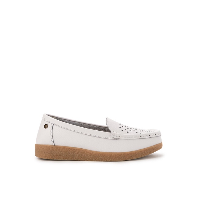 Sepatu Flat Triset Shoes Original PU upper Lepes Kuliah Feminim Asli 100% TF4300 Moccasin Wanita Wom