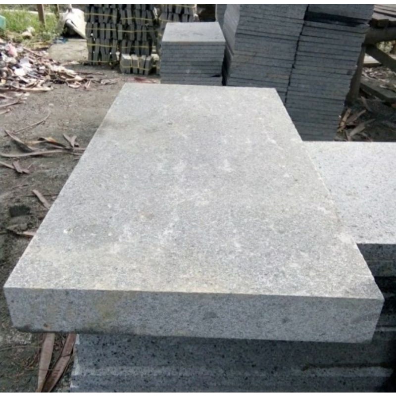 Batu stepping taman andesit 30x60