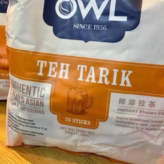 

✳ Owl Teh Tarik Foamy Milk Tea Instant Murah No Chekhup Aik Cheong Max ☈