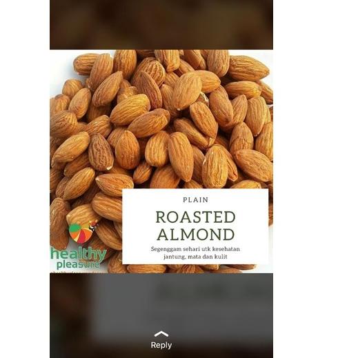 

♥ ROASTED ALMOND PLAIN 300G ❄