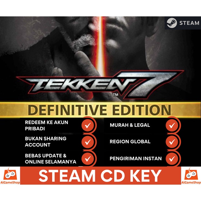 Tekken 7 - Definitive Edition Original PC Game Steam