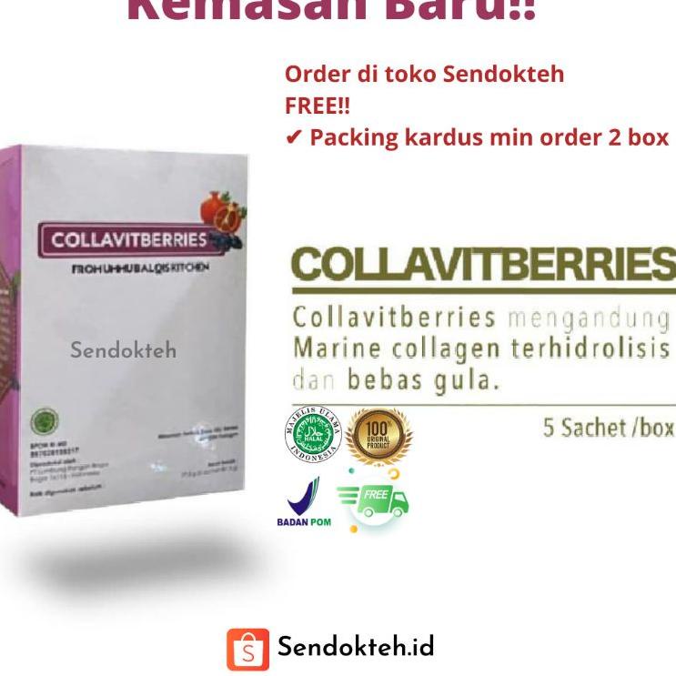 

♠ Colla Vit Berries from Booster Factory (Ummubalqis Kitchen) 1 box 5 sachet collavitberries ♫